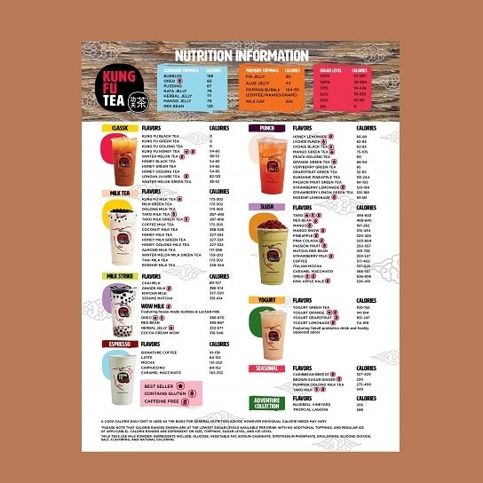 Tổng hợp 40+ mẫu menu trà sữa quen thuộc nhưng khác biệt