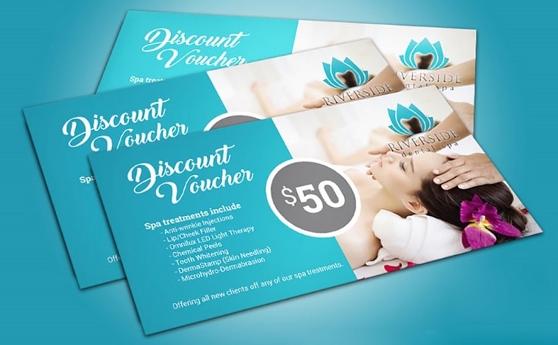 Loại giấy in voucher giá rẻ couche tạo ẩn phẩm đẹp bền