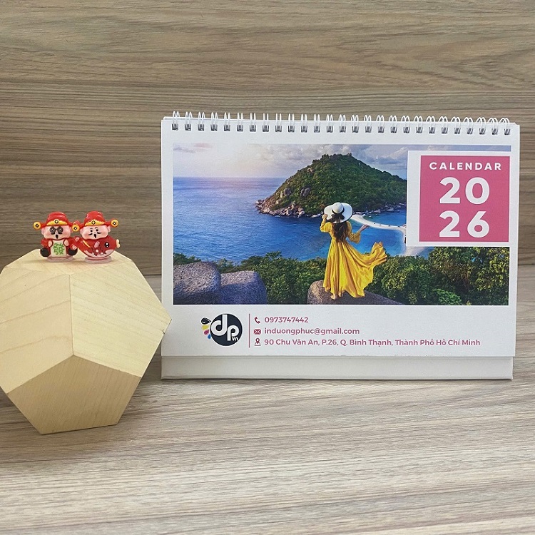 Từ khóa in lịch để bàn chữ a tiêu chuẩn