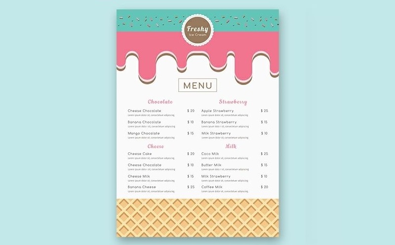 Tìm hiểu in menu là gì nhé