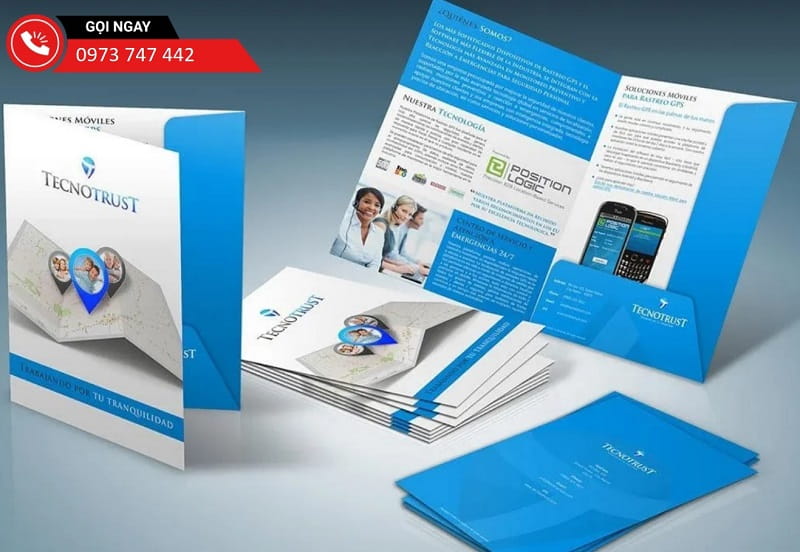 Một mẫu in folder số lượng lớn với 500 cái hoàn thành trong 6 ngày