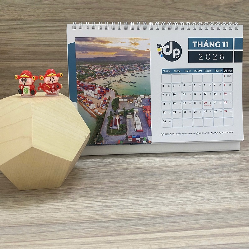 mẫu lịch để bàn doanh nghiệp mới nhất