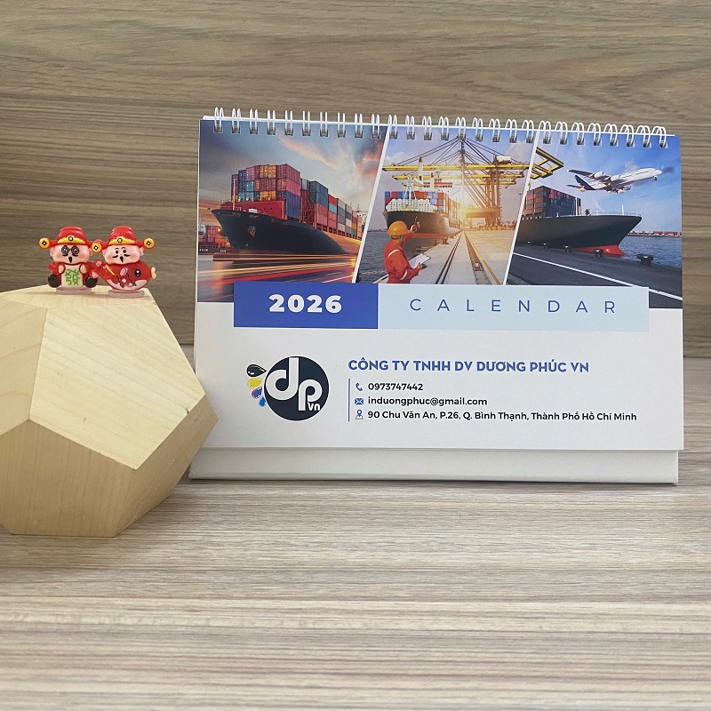 mẫu lịch để bàn logictis