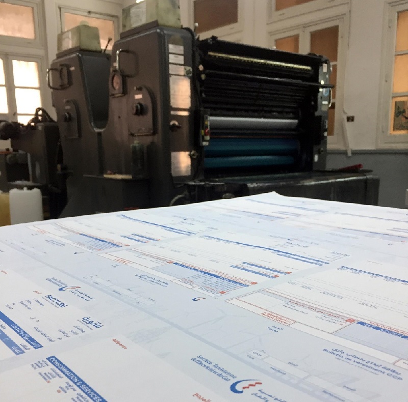 Xưởng sản xuất hóa đơn 2 lấy liền trong ngày sau khi duyệt file thiết kế liên 